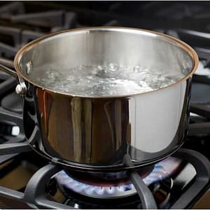 how to unclog a toilet with boiling water from the stove