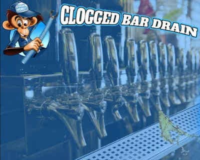 drain cleaning in michigan at a bar for a clogged bar darin