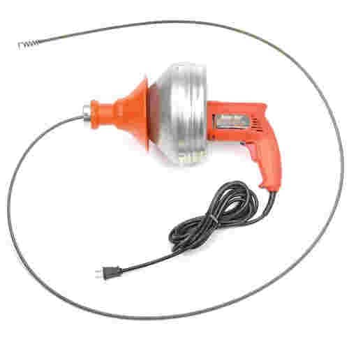 super-vee drain snake for small drains up to 2 ich pipe