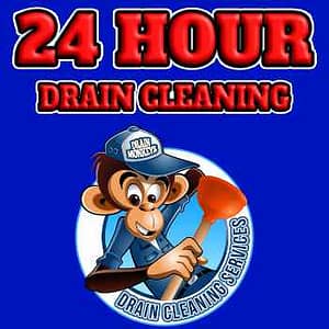 24 hour drain cleaning for your clogged drains